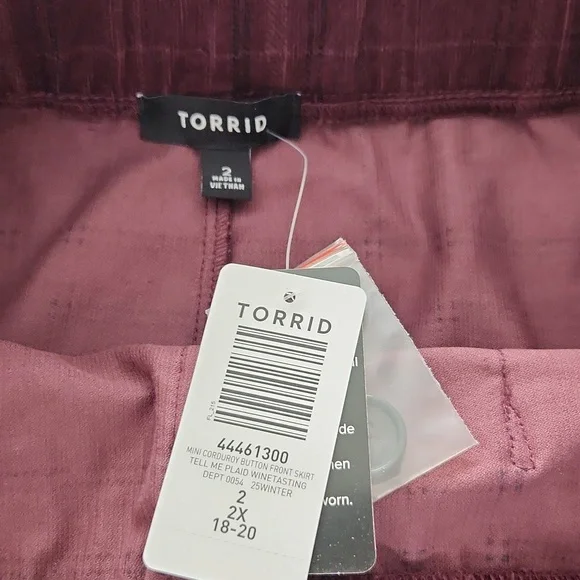 Torrid Corduroy Skirt - Picture 5 of 8